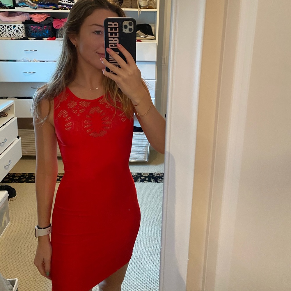 Boddycon red dress ❤️